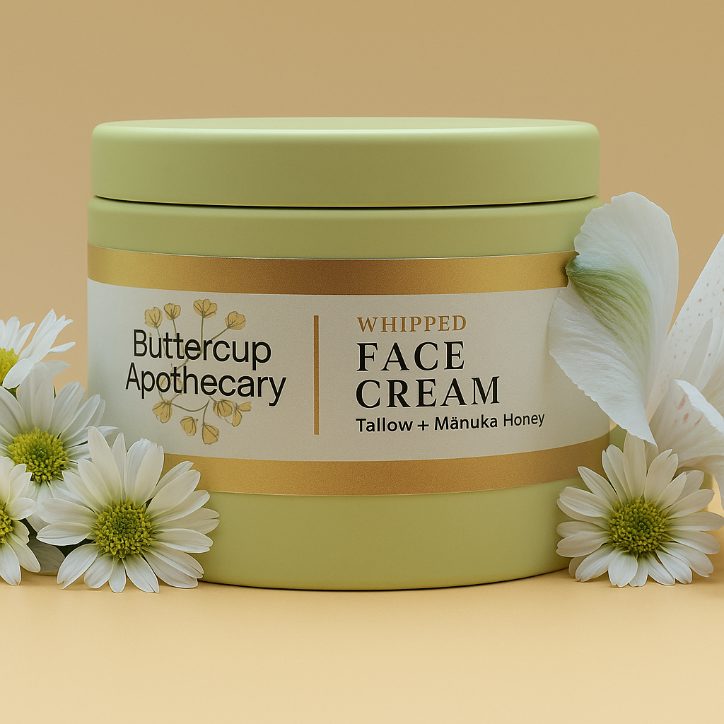 Whipped Face Cream — Helichrysum + Vanilla | Grass Fed + A5 Wagyu Whipped Face Cream — Helichrysum + Vanilla | Grass Fed + A5 Wagyu